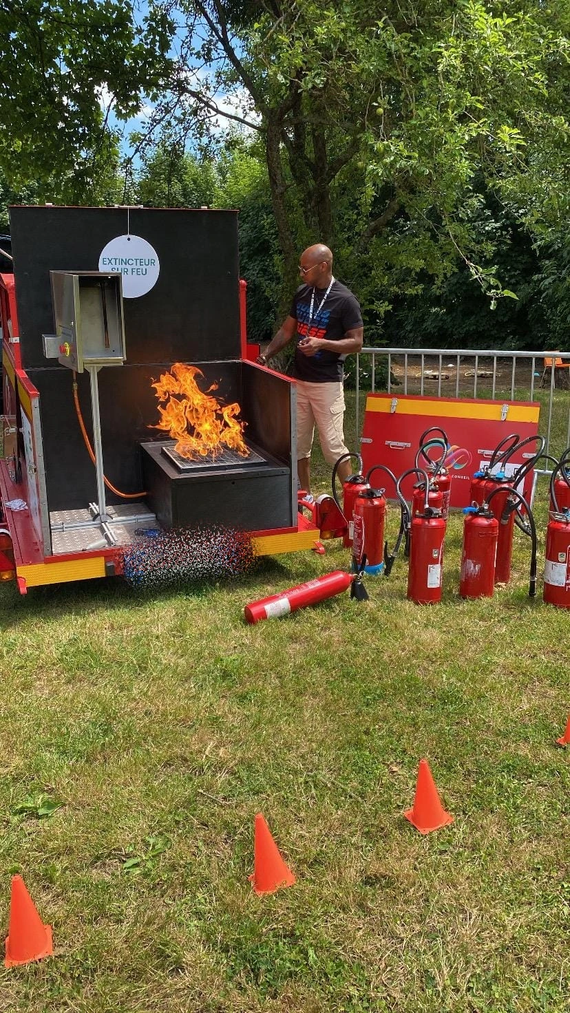 Formation extincteurs chez EVFormation et Conseil